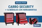 Promoción Carro Security + 16 Módulos con Herramientas